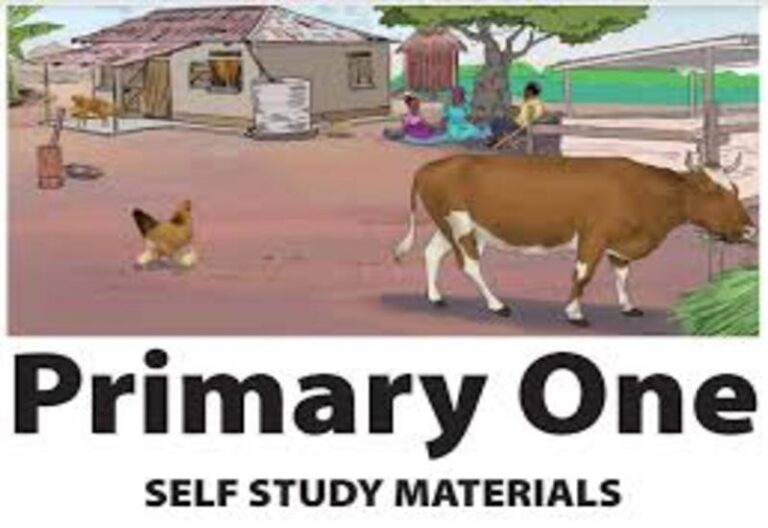 PRIMARY SELF STUDY MATERIALS