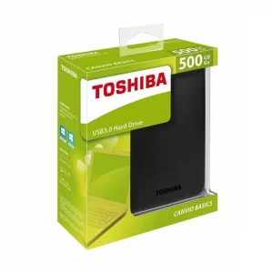 500GB External Hard Disk Drive 3.0- Black